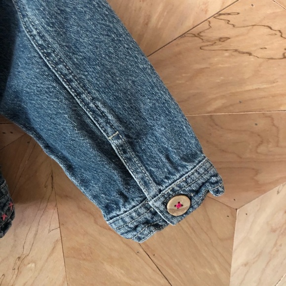 Embroidered baby girl Naartjie jean jacket - Picture 8 of 8